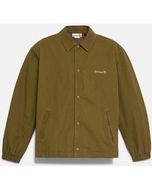 Timberland Coach Canvas Overshirt - Green