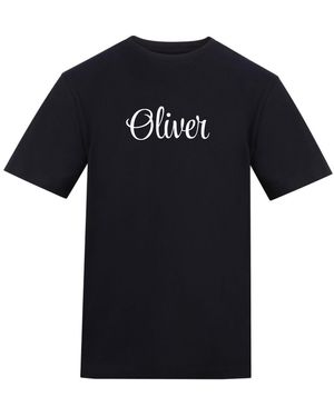 AWD Adults Cotton Short Sleeve Relaxed Fit T-Shirt - Black