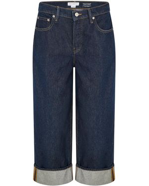 GOOD AMERICAN Low Wide Leg Jeans - Blue