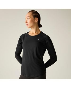 Dare 2b Nimble Long Sleeve Quick-Drying T-Shirt - Black