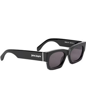 Palm Angels Bodie Rectangle Sunglasses - Black