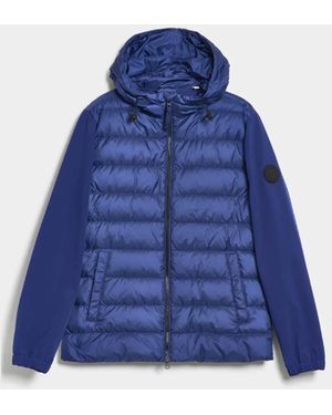 GANT Mixed Soft Shell Jacket - Blue