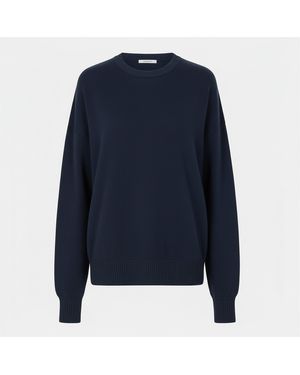 Jack Wills Vintage Crew Neck Jumper - Blue