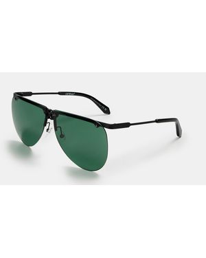 Off-White c/o Virgil Abloh Paxson Rectangle Sunglasses - Green