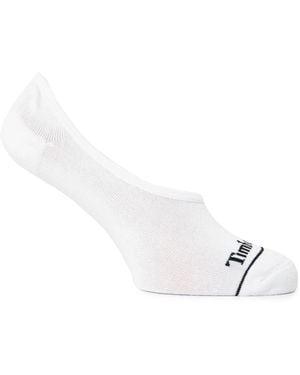Timberland 3P Invisible Liner Socks - White