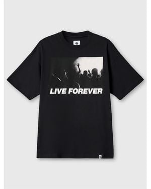 Pretty Green Pg Live Forever Regular Fit T-Shirt - Black