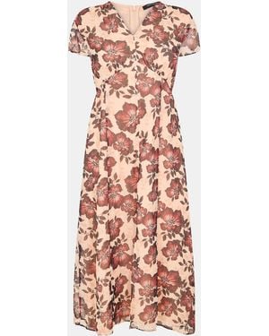 French Connection Elyse A Line Dress - Pink