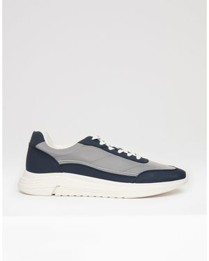 Threadbare Ariba Trainer Casual Low-Top Trainers - Blue