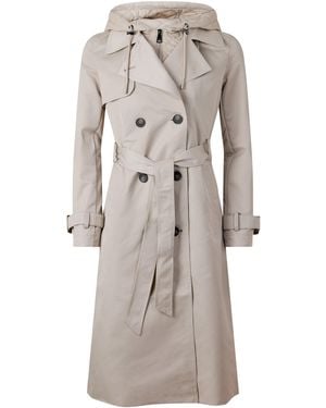 DKNY X66 Qlt Trench Ld64 - Natural