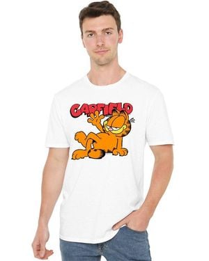 Garfield Greetings T Shirt - White