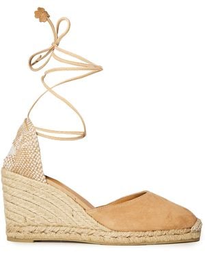 Castañer Carina Wedge Sandal - Metallic