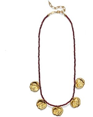Anni Lu Dream Catcher Necklace - Metallic