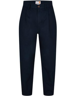 Timberland Straight Leg Trousers - Blue
