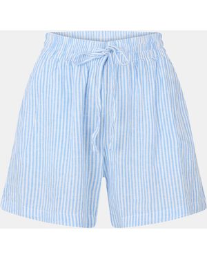 Vero Moda Linn Woven Tracksuit Shorts - Blue