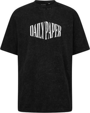 Daily Paper Vintage Short Sleeve T-Shirt - Black