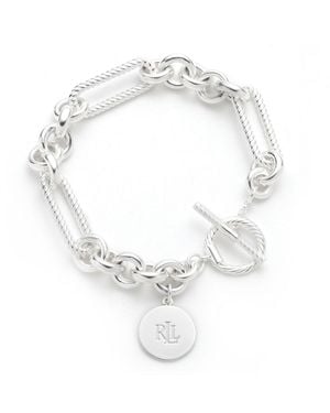 Ralph Lauren Lauren Sterling Rope Link Bracelet - Metallic