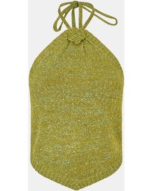 Asta Resort Teresa Bandeau Top - Green