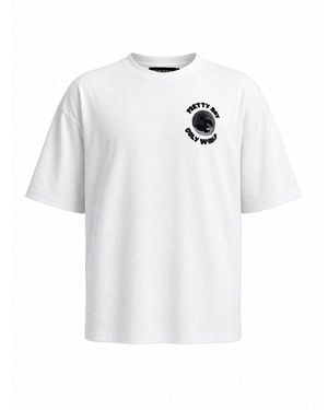 PRETTY BOY UGLY WORLD Pbuw New World T-Shirt - White