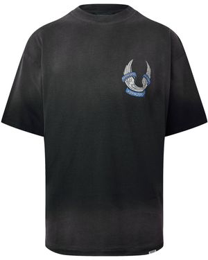 REPRESENT X BELSTAFF Oversized Fit T-Shirt - Black