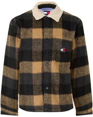 Tommy Hilfiger Tj Teddy Collr Ovrsh Sn64 - Black