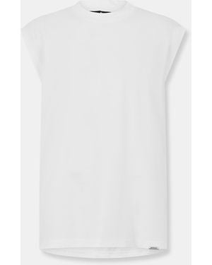 Represent Modern Fit Tank Vest - White
