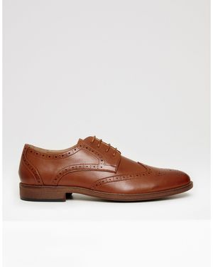 Threadbare Apollonia Derby Shoes - Brown