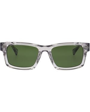 AllSaints Uv Protection Wayfarer Sunglasses - Green