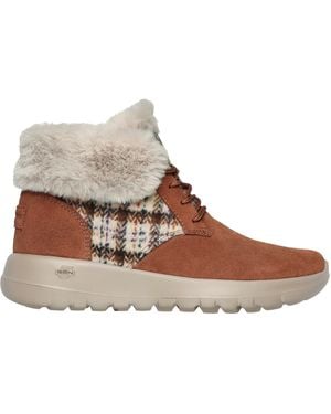 Skechers Go Joy Slip On Trainers - Brown