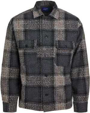 Jack & Jones Boucle Overshirt - Black