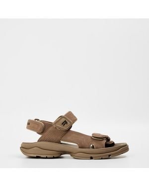 Balenciaga Flatform Sandals - Brown
