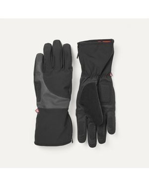 SealSkinz Marsham Waterproof Cold Weather Reflective Cycling Gloves - Black
