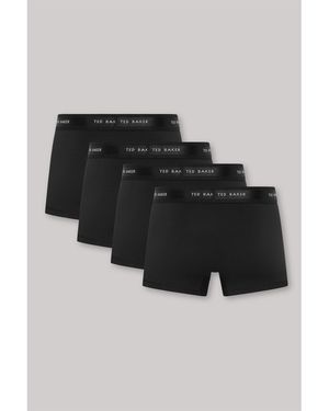 Ted Baker 4 Pack Trunk - Black