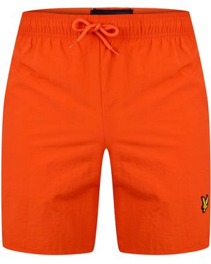 Lyle & Scott Swim Shorts - Orange
