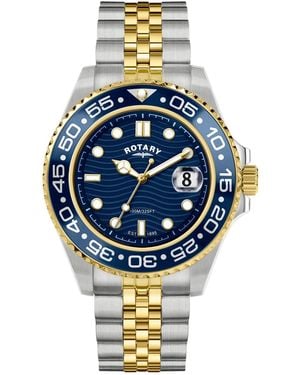 Rotary Apex 100 Dial Ss Bracelet Watch - Metallic