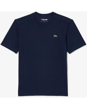Lacoste Logo Short-Sleeve Performance T-Shirt - Blue