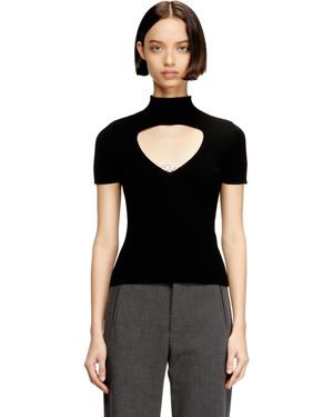 DIESEL Knitted Top - Black