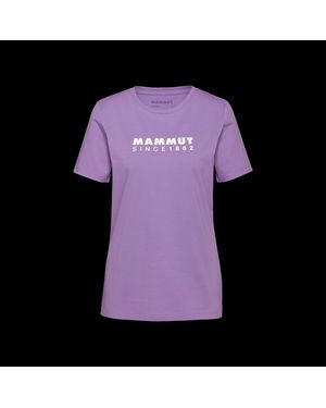 Mammut Core Short-Sleeve Performance T-Shirt - Purple