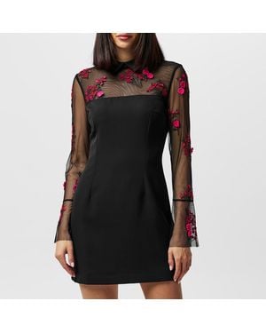 French Connection Darcy A-Line Dress - Black