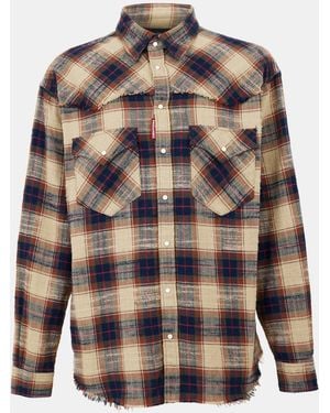 DSquared² Long Sleeve Cowboy Shirt - Multicolour