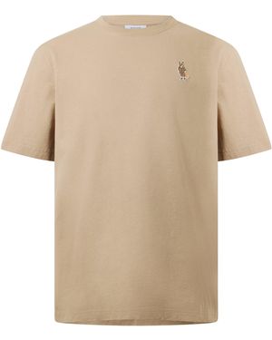 Maison Kitsuné Dressed Fox Tee T-Shirt - Natural