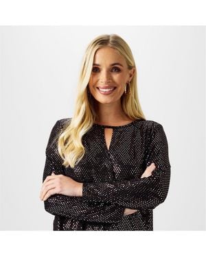Biba Sparkle Top - Black