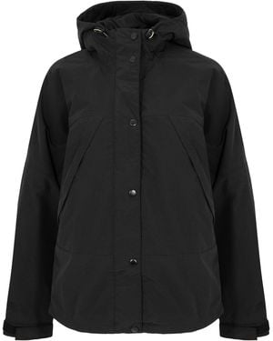 Timberland Water Resistant Fleece Lined Rain Anorak - Black