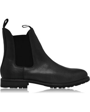 Shoe The Bear York Leather Ankle Boots - Black