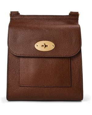 Mulberry Small Antony Leather Messenger Bag - Brown