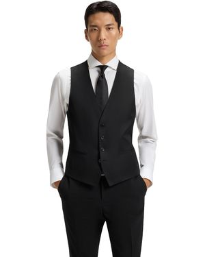 BOSS Huge Formal Vest - Black