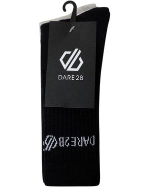 Dare 2b Movement Crew Socks 3 Pack - Black