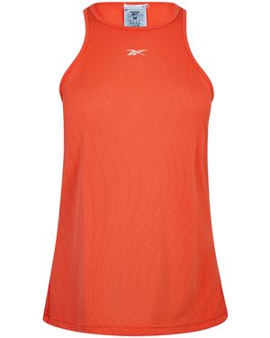 Reebok United By Fitness Perforated Performance Gym Vest - Red
