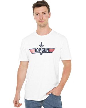 top gun Paramount Logo T-Shirt - White