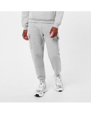 Everlast Adults Boxing Club Closed Hem Fleece Joggers - Grey