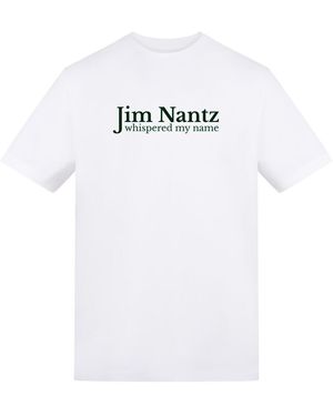 AWD Adults Printed Golf Tee - White